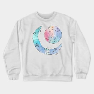 Crescent Moon Crewneck Sweatshirt